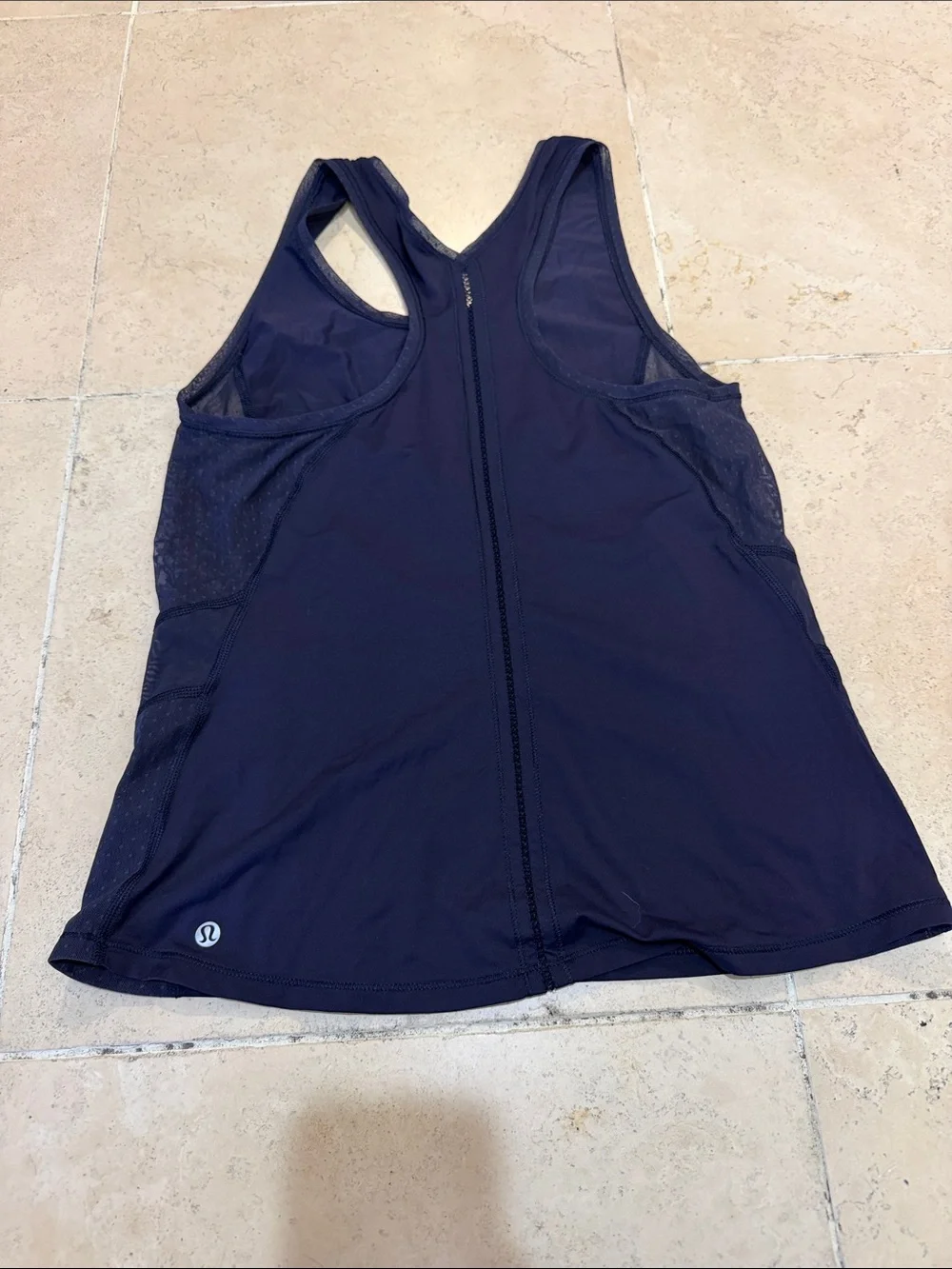 lululemon athletica navy tank top